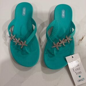 OKA B. Starfish sandals NWT size 6